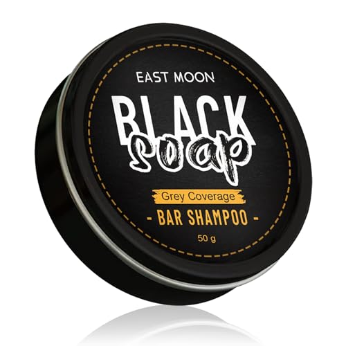 EAST MOON - Black Soap Bar Shampoo